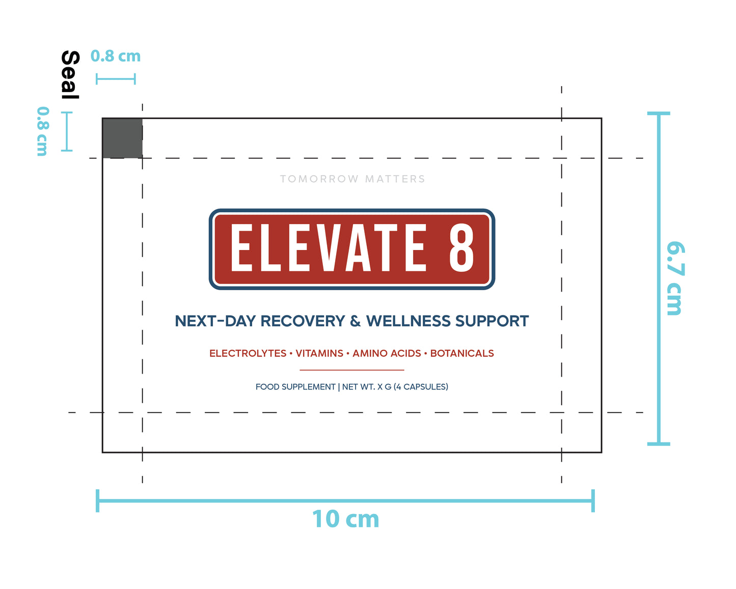 Elevate8 — Next-Day Recovery & Wellness Support ( 5 × Sachets )